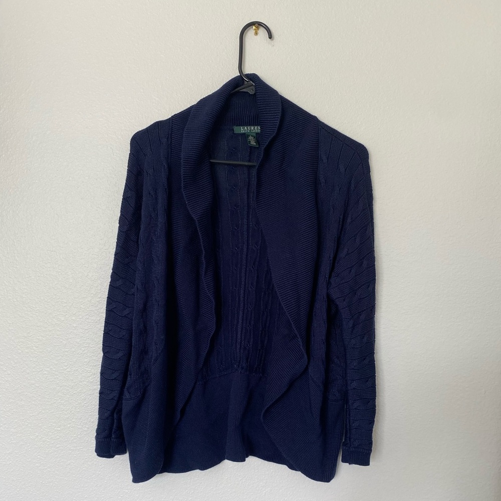 Navy blue sweater